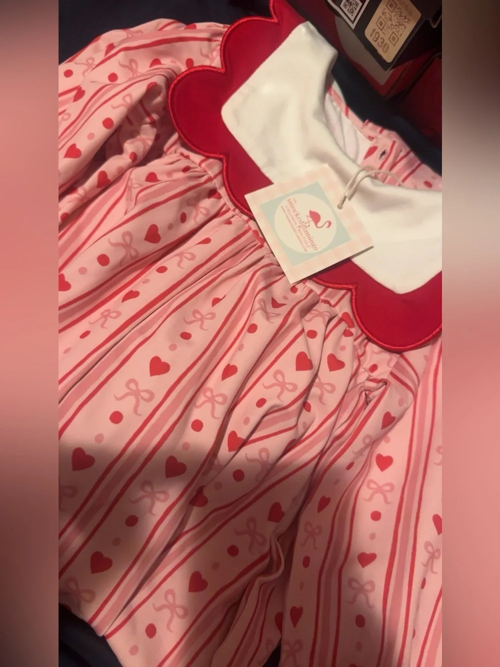 The Smocked Flamingo romper